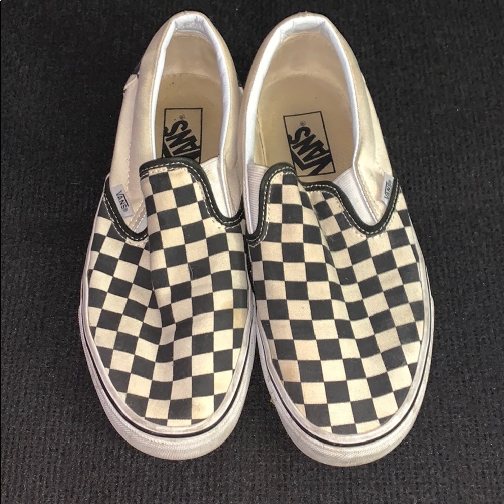 Vans slip on
